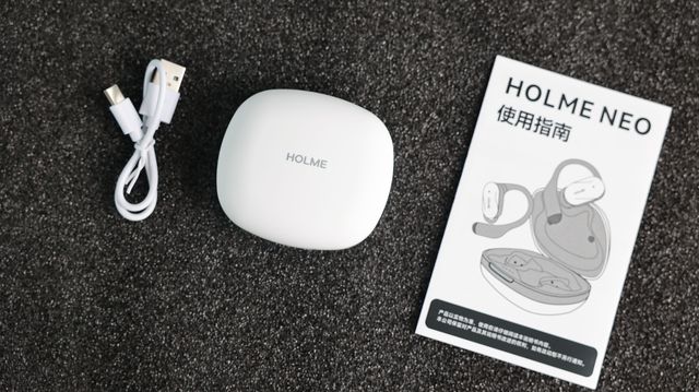 佩戴舒适音质悦耳虹觅HOLMENEO开放式蓝牙耳机体验(图2)
