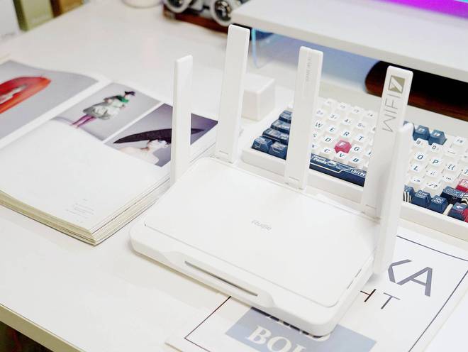 家用电竞路由优选锐捷雪豹BE50的WiFi7超跑体验感受极致游戏(图6)