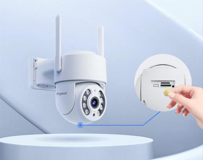 告别WiFi束缚叮零户外云台摄像机4G版让安全无处不在！(图2)