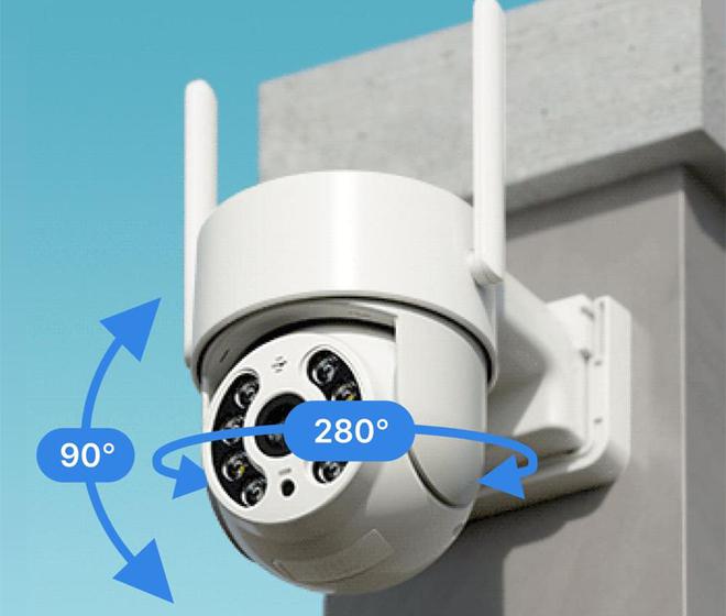 告别WiFi束缚叮零户外云台摄像机4G版让安全无处不在！(图4)
