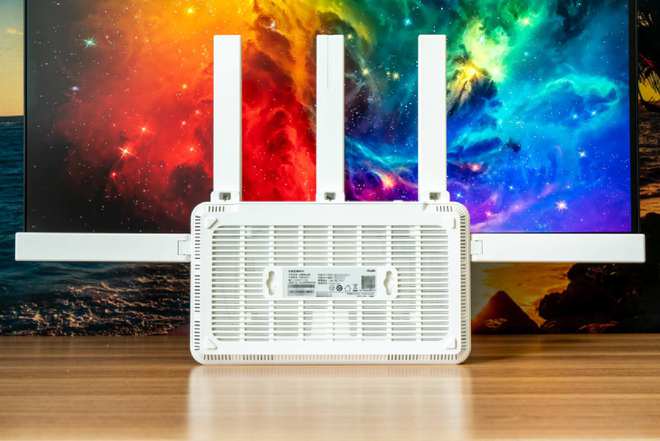 Emc易倍体育：WiFi7加持还有游戏加速锐捷雪豹BE50电竞路由器体验(图5)