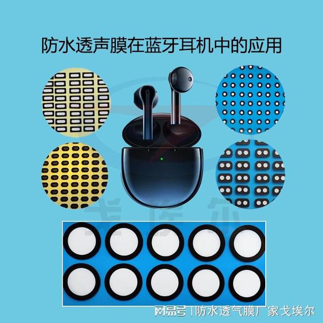 Emc易倍体育：防水透声膜在蓝牙耳机中的应用(图2)