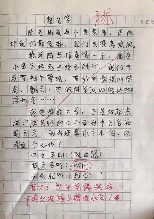 小学生作文有玄机《怀孕》爆出大瓜吓坏老师和爹妈(图1)