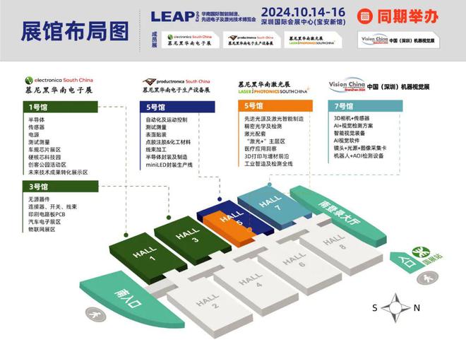 倒计时丨热门展区、创新论坛10月邀您共聚慕尼黑华南电子展！