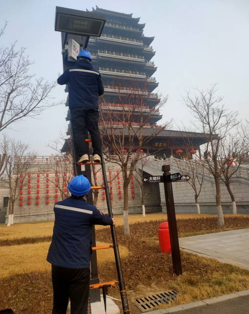 新春走基层时刻守护“网红城市”信号满格