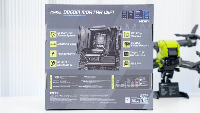 Emc易倍体育：接口全面升级：微星MAGB860MMORTARWiFi主板开箱分享(图5)