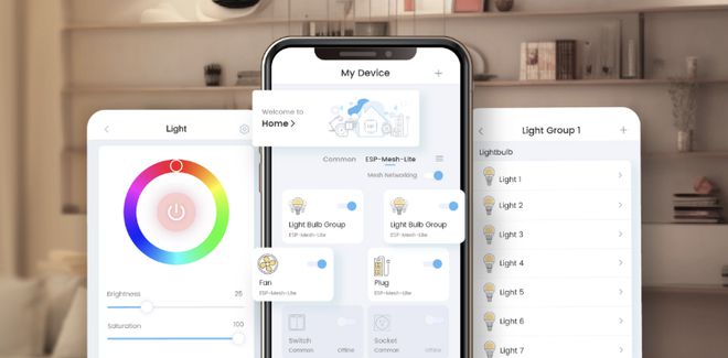易倍体育网站：乐鑫代理商飞睿WiFi无线模组ESP-Mesh-Lite组网高效灵活(图4)