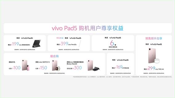 玩得好也能学得好学娱兼备的真旗舰平板vivoPad5正式发布(图4)