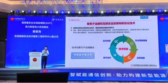 WAPI产业联盟和无线网络安全技术国家工程研究中心参加2025年能源网络通信创新应用大会(图1)