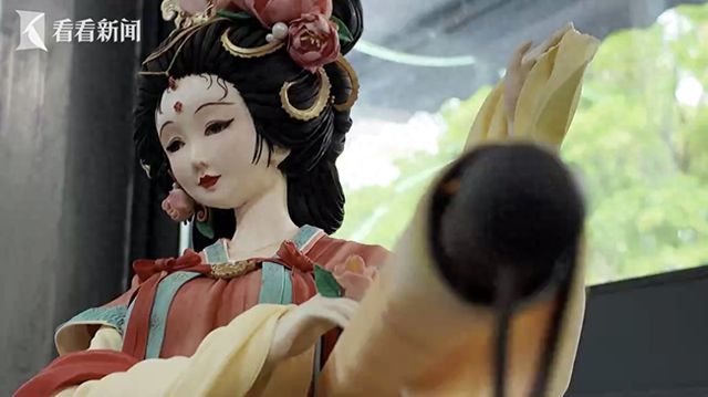 当翻糖遇见盛唐！上海姑娘翻糖艺术让老外叹服(图1)