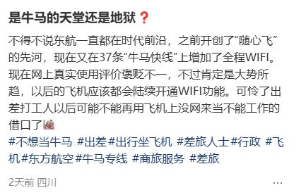 打工牛马为什么痛恨飞机Wifi？(图2)