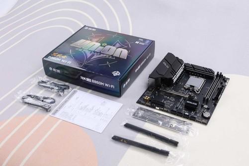 易倍体育网站:影驰联盟B860MWiFi黑武士主板开箱(图5)