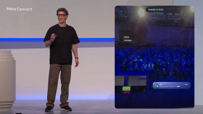 易倍体育网站：“花800刀买笑话？”Meta眼镜现场演示「二