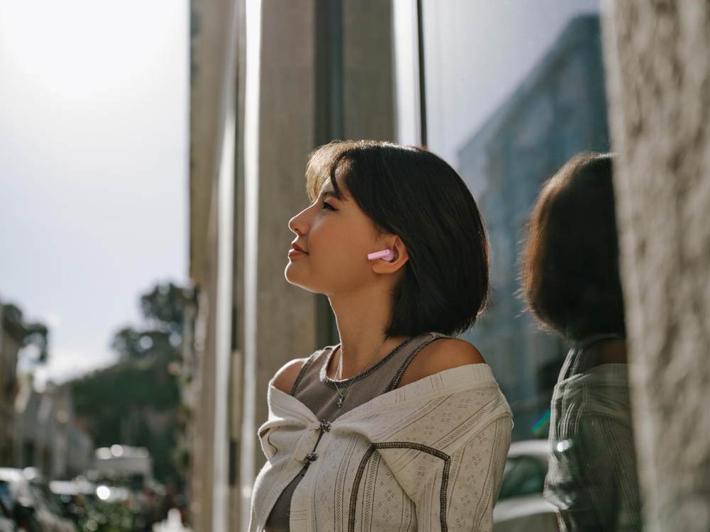 浪漫自在悦己之声森海塞尔ACCENTUMOpen真无线耳机樱花粉上市(图3)