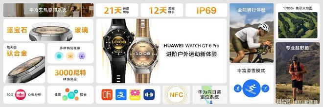 华为穿戴音频新品来啦！HUAWEIWATCHGT6等抱团亮相