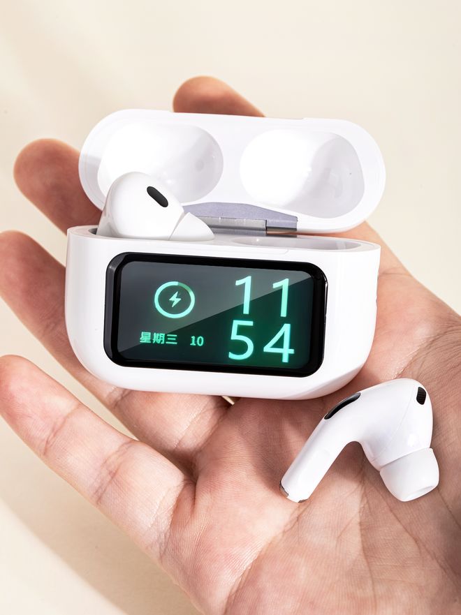 两位数的屏显蓝牙耳机。(图8)