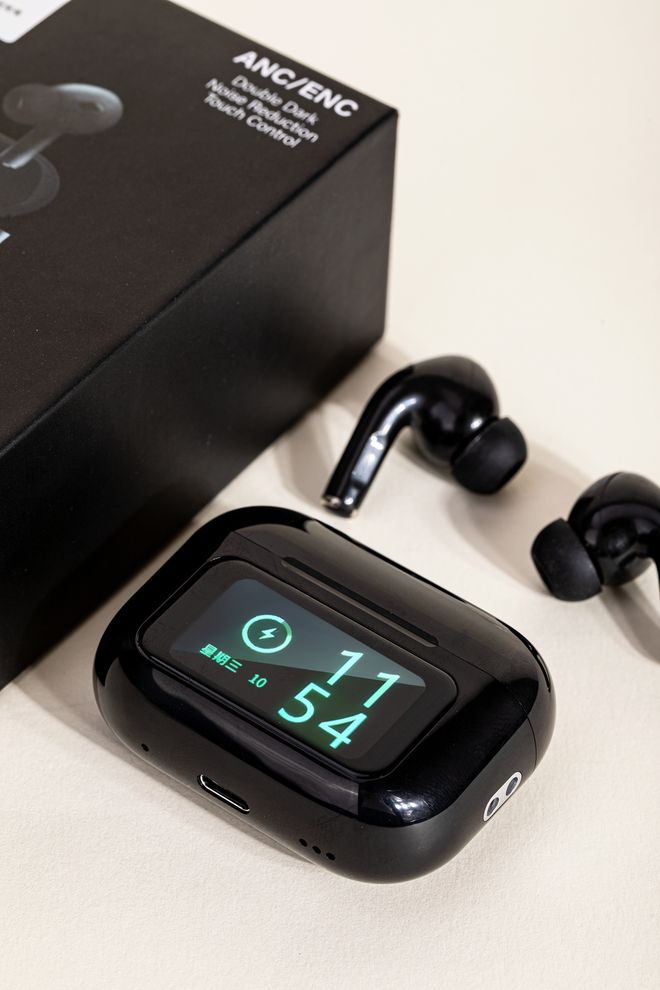 两位数的屏显蓝牙耳机。(图10)