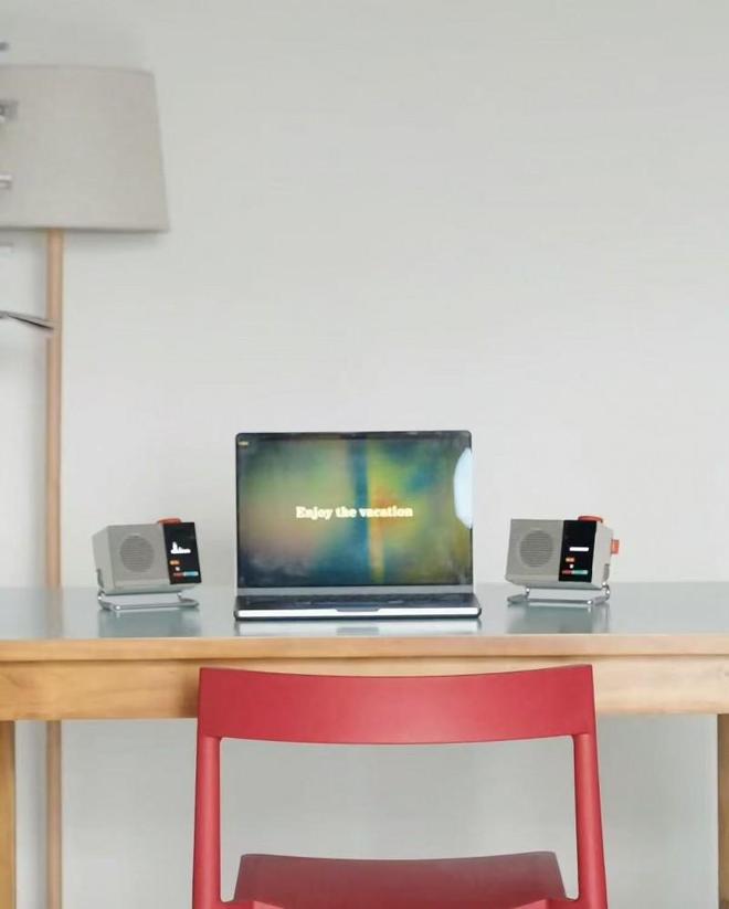 易倍体育网站：N200桌面蓝牙音箱——赛塔林以「趣味美学」重新定义桌面之声(图6)