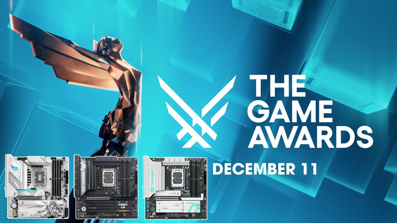 华硕B860主板装机神器带你围观TGA2025游戏提名