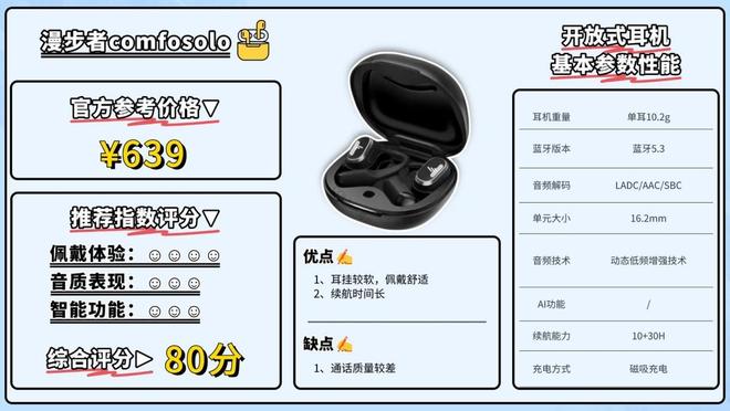 什么牌子蓝牙耳机音质好性价比高？2025十大高性价比蓝牙耳机推荐(图11)