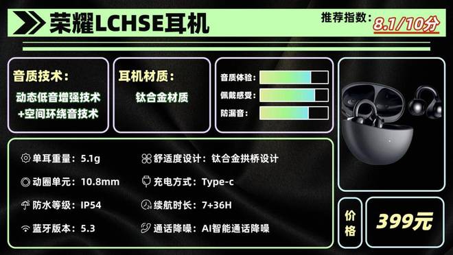 开放式蓝牙耳机推荐平价：十款好用的耳机性价比高的品牌(图20)