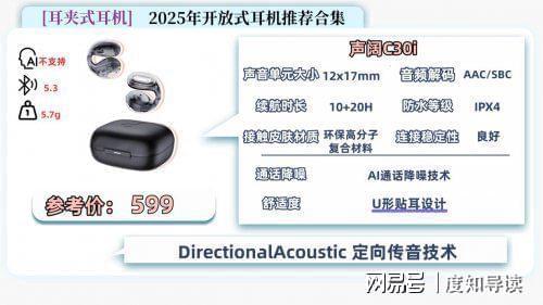 Emc易倍体育：哪个牌子的蓝牙耳机好用？怎么选？2025十大高性价比蓝牙耳机推荐(图11)