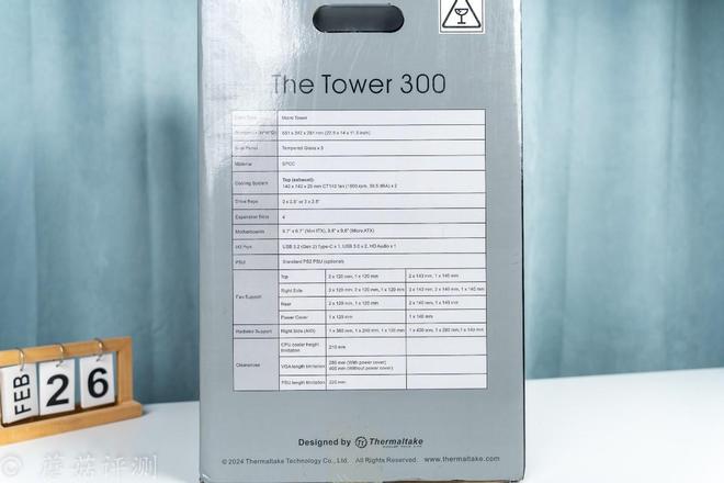 占地小内部空间大华擎B850M-XWIFI主板搭配Tower300机箱(图2)
