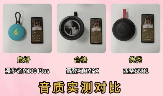 蓝牙音箱哪个牌子音质最好?西圣、漫步者、雷登三大热门音箱对比(图3)