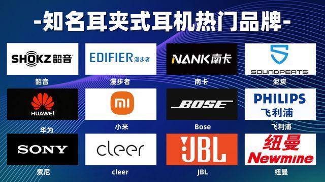 2025年最好的夹耳式耳机是哪款?十款夹耳式蓝牙耳机推荐品牌(图2)