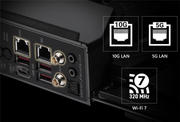 Emc易倍体育:微星MAGX870EACEMAX战神主板首发5299元万兆+5G双网口(图3)