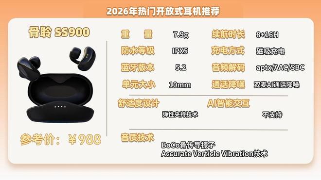 开放式耳机值得入手吗?2026十大顶级开放式耳机实测推荐(图17)