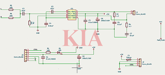 蓝牙音箱电路详解蓝牙音箱电路原理图-KIAMOS管(图2)